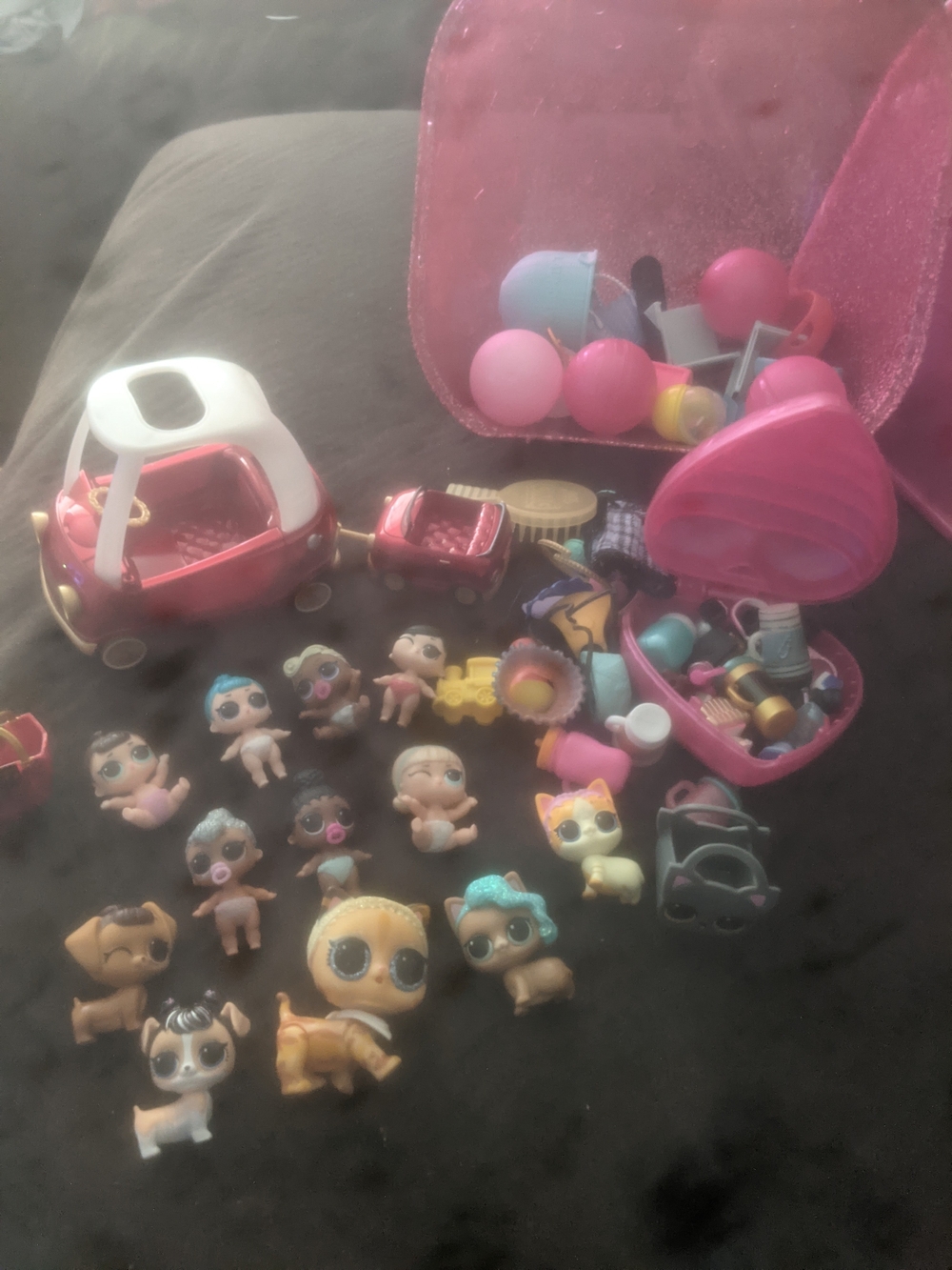 L.O.L. Surprise! Dolls & Pets & Accessory Set Plus Case